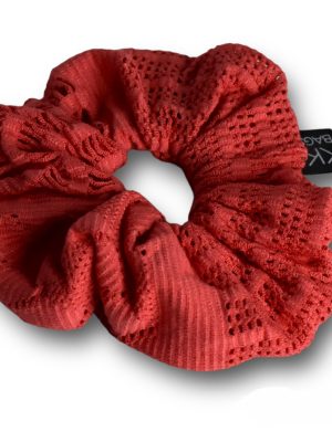 Scrunchy κοραλλί ανάγλυφο