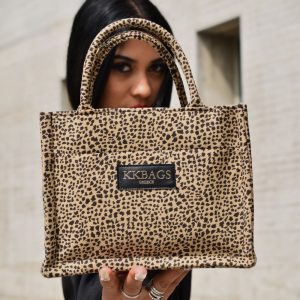 Myrra tote mini bag leopard