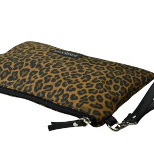 Τσάντα χειρός Zoe leopard brown