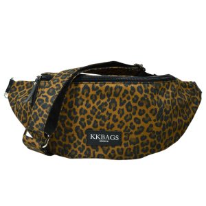 Belt bag Simona leopard brown