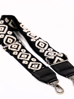 VIVIAN STRAP BLACK AND WHITE