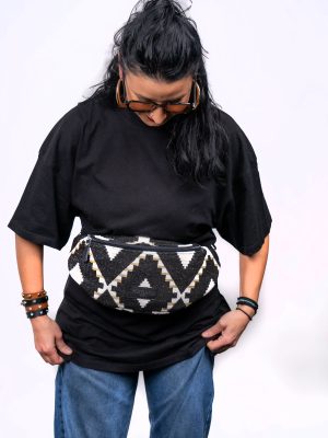 SIMONA BLACK MEXICO BELT BAG
