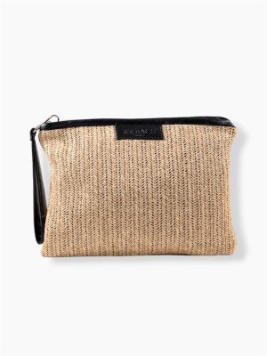 ΤΣΑΝΤΑ ΧΕΙΡΟΣ JULIAN RAFFIA NATURAL