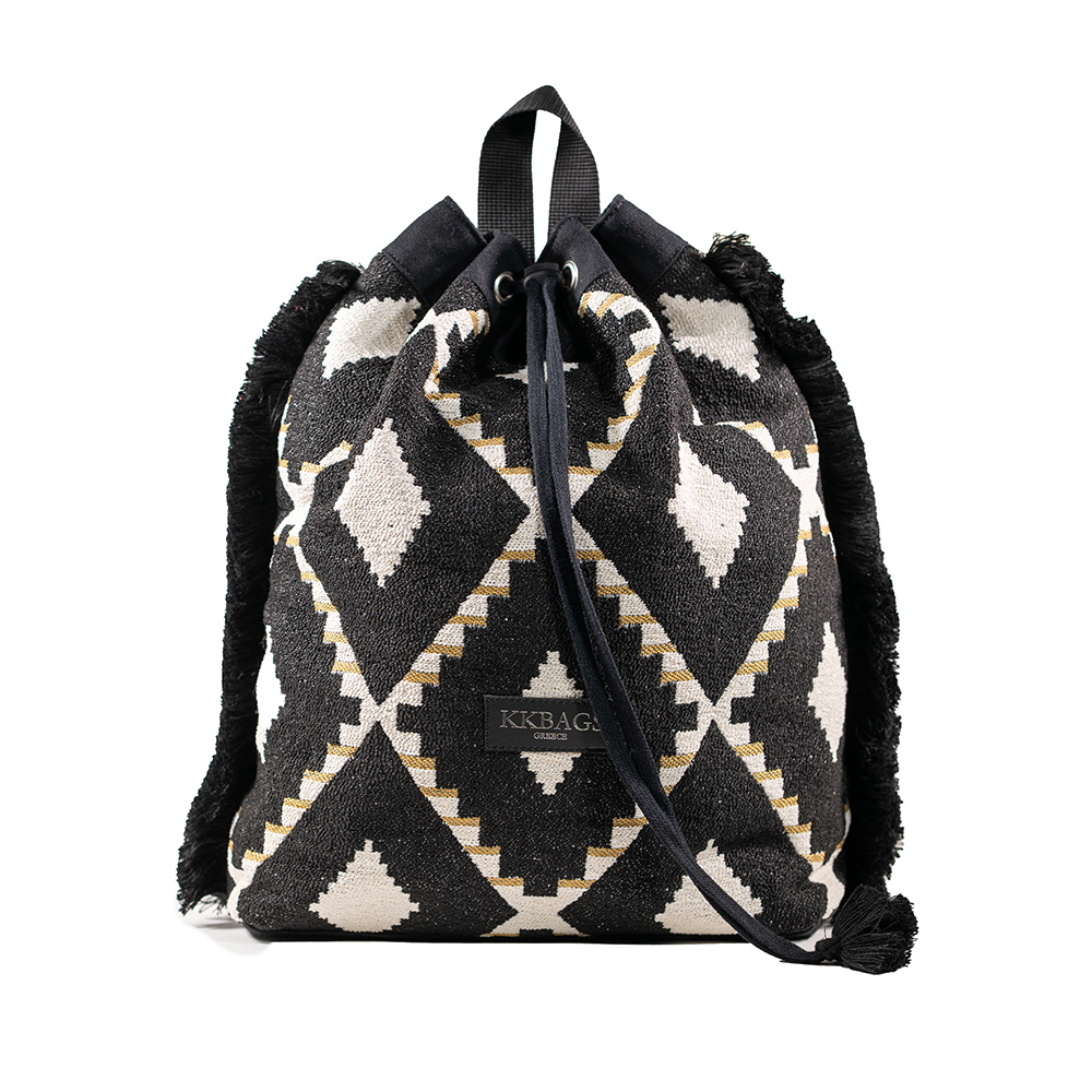 Maya black and white packpack Maya black and white packpack