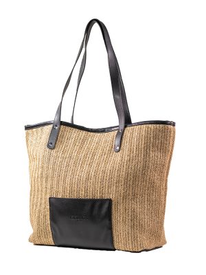 RAPHAELA NATURAL RAFFIA ΤΣΑΝΤΑ ΩΜΟΥ