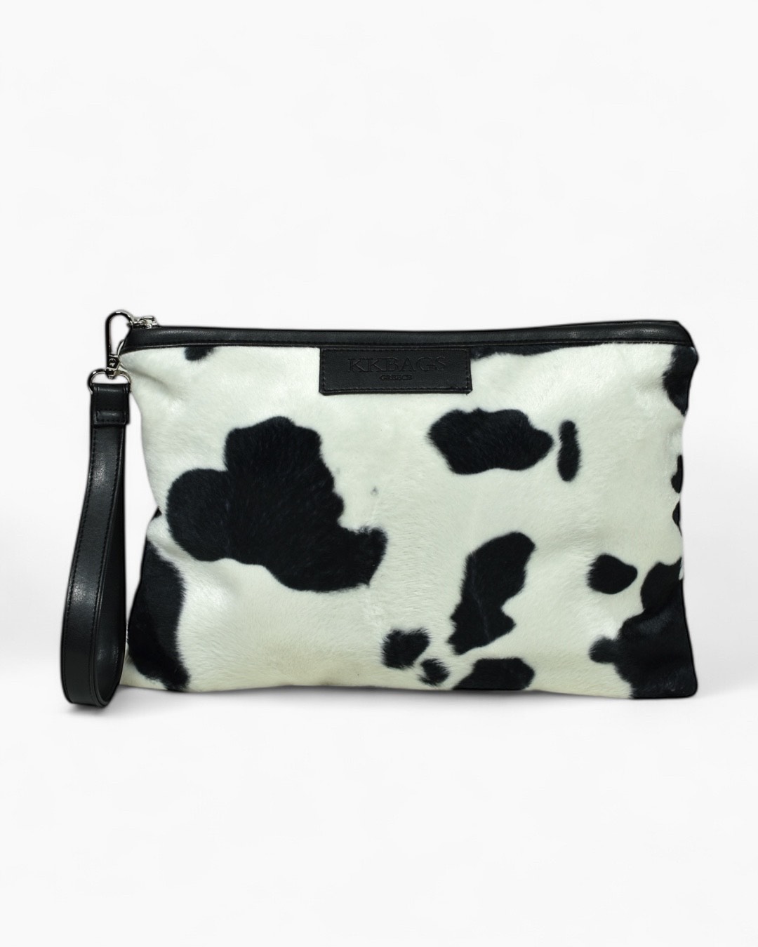 ΤΣΑΝΤΑ ΧΕΙΡΟΣ JULIAN COW BLACK AND WHITE ΤΣΑΝΤΑ ΧΕΙΡΟΣ JULIAN COW BLACK AND WHITE