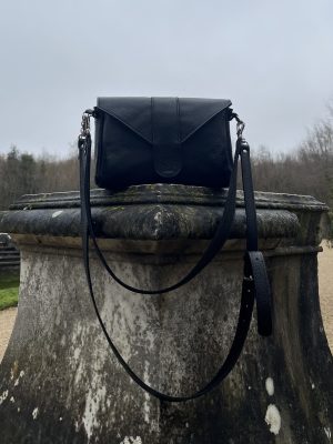 ΤΣΑΝΤΑ ΧΙΑΣΤΙ NERO BLACK LEATHER