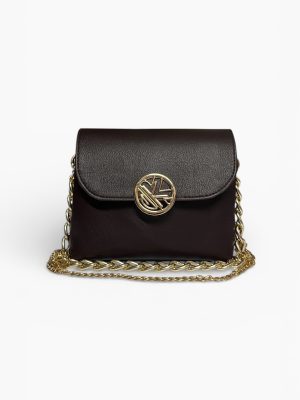 ΤΣΑΝΤΑ ΧΙΑΣΤΙ AMDROMEDA MINI BAG DARK BROWN