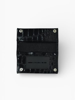 TOBACCO CASE CROCO BLACK