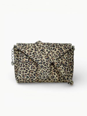 ΤΣΑΝΤΑ ΧΙΑΣΤΙ NERO LEOPARD LEATHER
