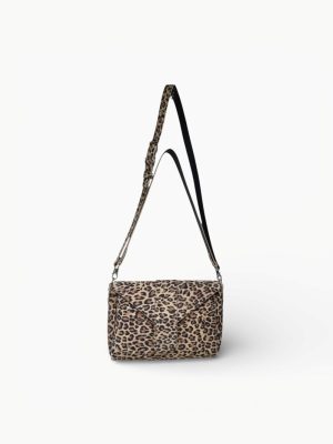 ΤΣΑΝΤΑ ΧΙΑΣΤΙ NERO LEOPARD LEATHER