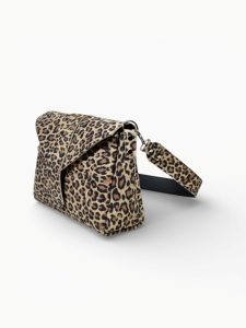 ΤΣΑΝΤΑ ΧΙΑΣΤΙ NERO LEOPARD LEATHER
