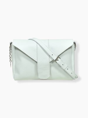 ΤΣΑΝΤΑ ΧΙΑΣΤΙ NERO WHITE LEATHER