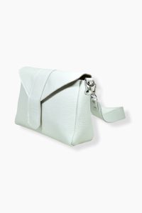 ΤΣΑΝΤΑ ΧΙΑΣΤΙ NERO WHITE LEATHER