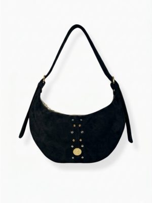 ΤΣΑΝΤΑ ΩΜΟΥ TWILIGHT SUEDE ΜΑΥΡΗ