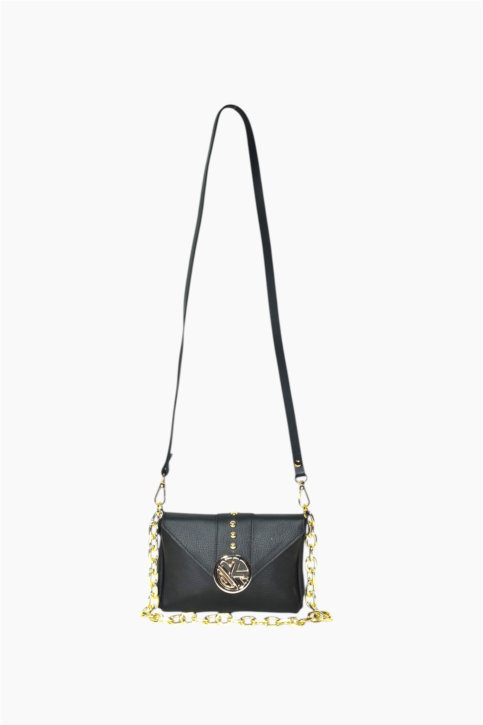 ΤΣΑΝΤΑ ΧΙΑΣΤΙ ROCK DIAMOND BLACK LEATHER ΤΣΑΝΤΑ ΧΙΑΣΤΙ ROCK DIAMOND BLACK LEATHER
