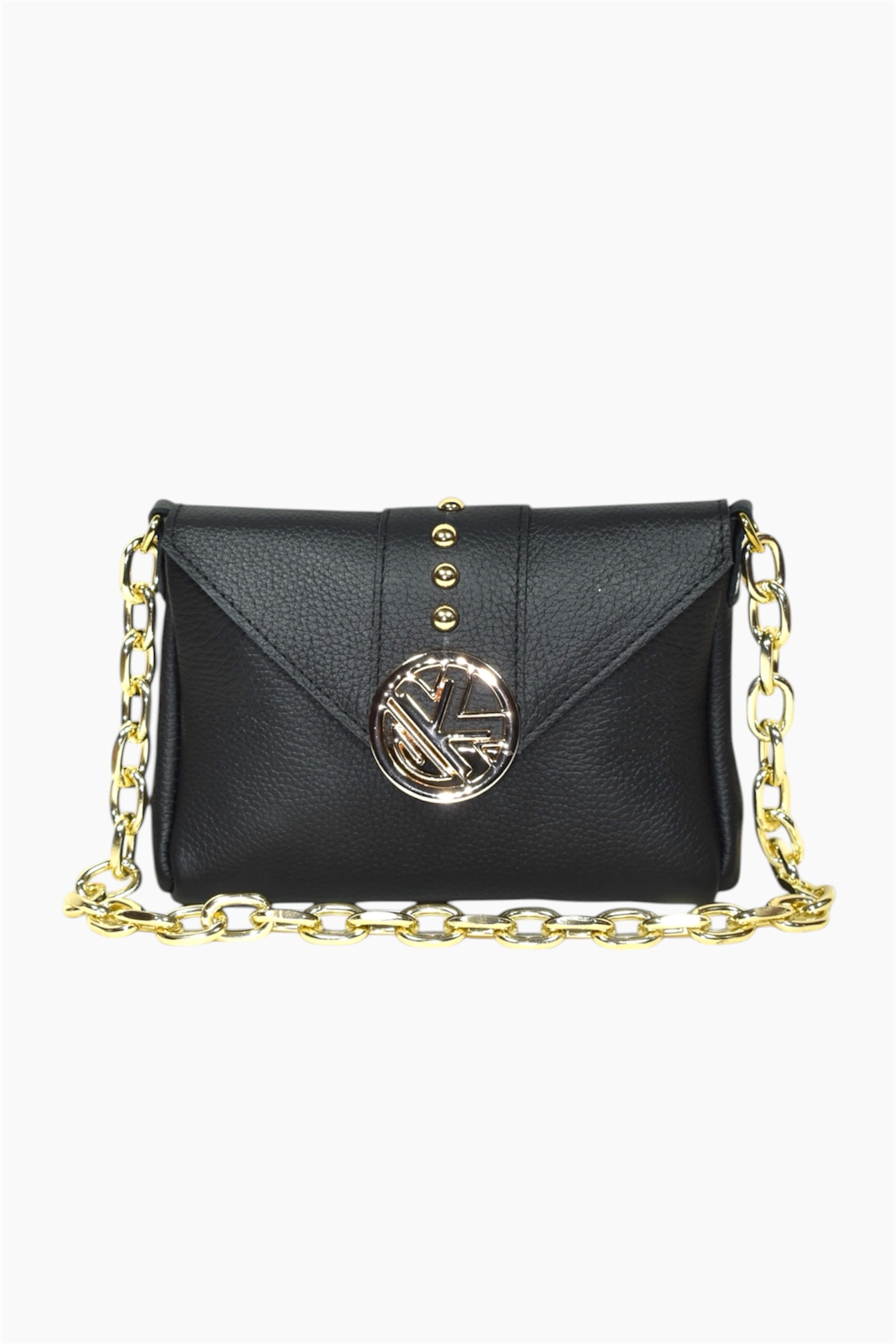 ΤΣΑΝΤΑ ΧΙΑΣΤΙ ROCK DIAMOND BLACK LEATHER ΤΣΑΝΤΑ ΧΙΑΣΤΙ ROCK DIAMOND BLACK LEATHER