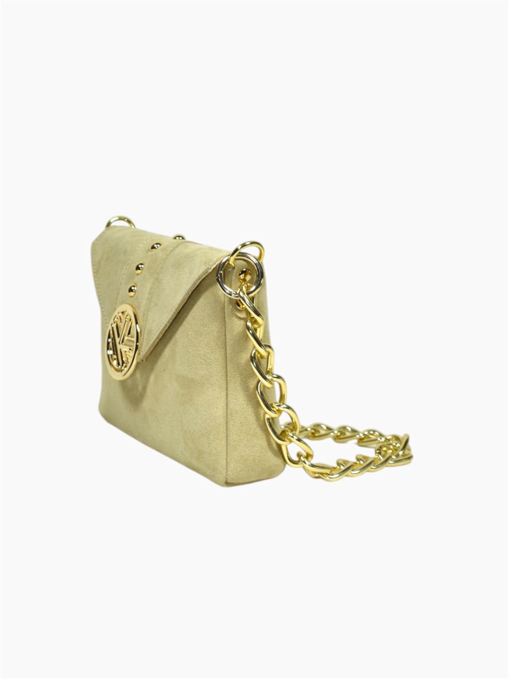 ΤΣΑΝΤΑ ΧΙΑΣΤΙ ROCK DIAMOND ΜΠΕΖ SUEDE