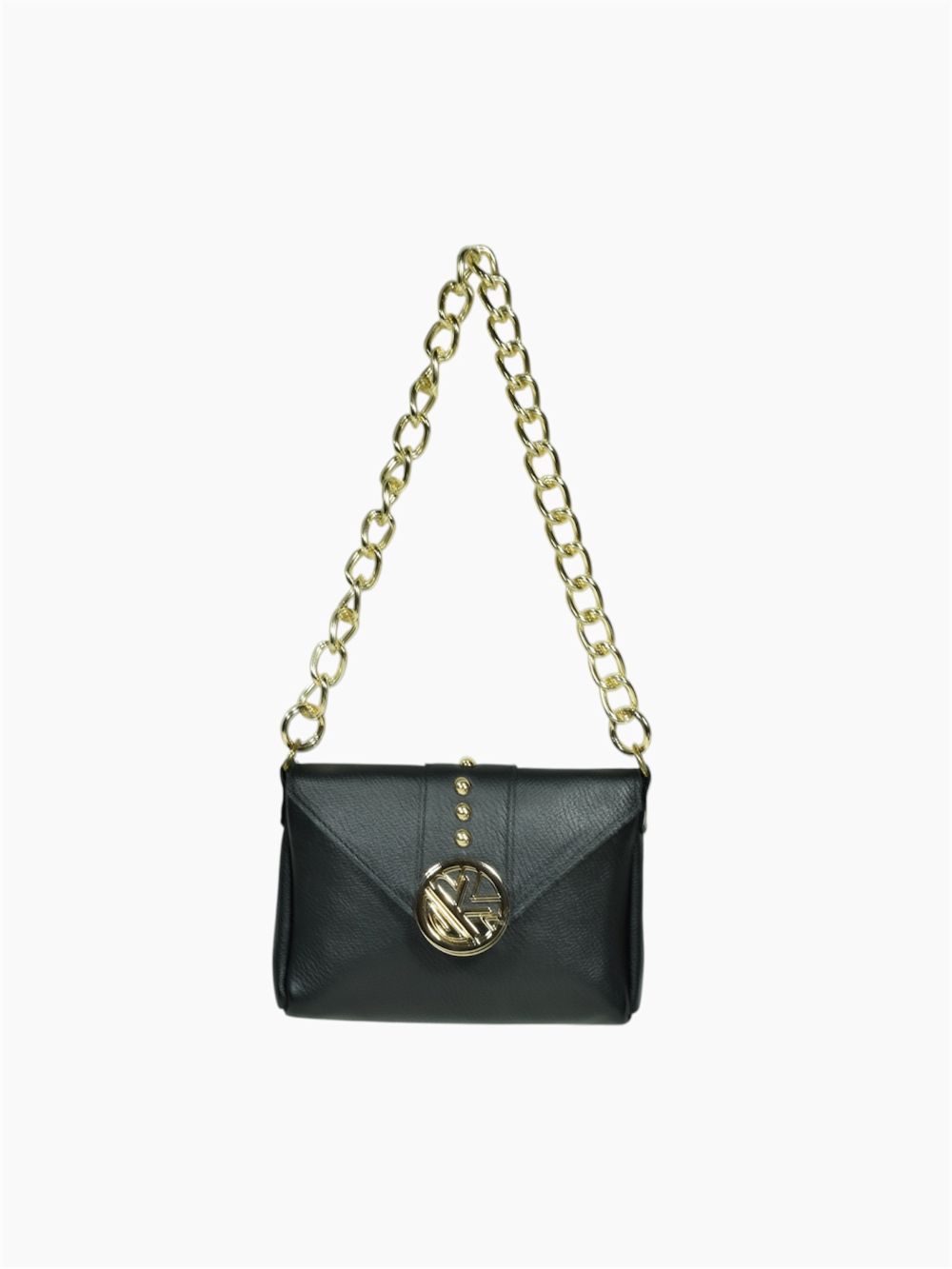 ΤΣΑΝΤΑ ΧΙΑΣΤΙ ROCK DIAMOND BLACK LEATHER